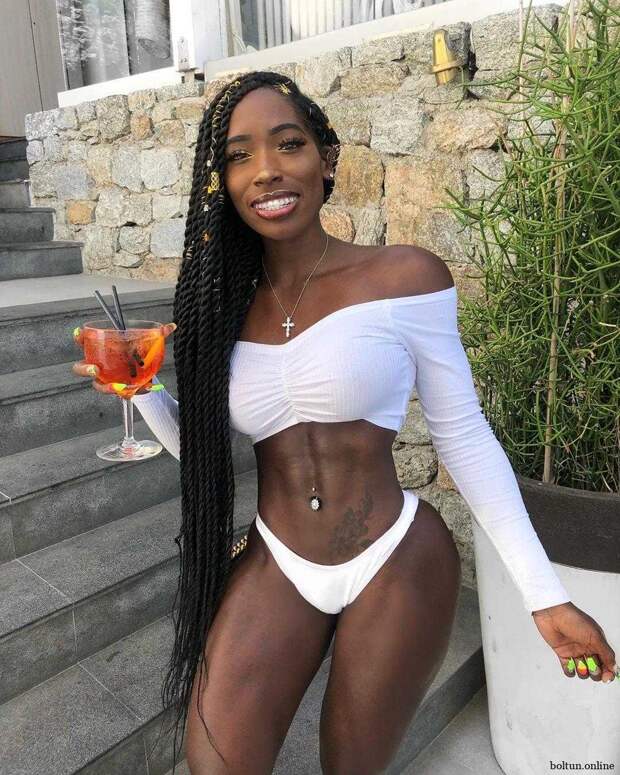 brittne jackson boltunonline 27 - Бриттни Джексон (Brittne Jackson) красивая темнокожая фитнес-модель (45 фото)