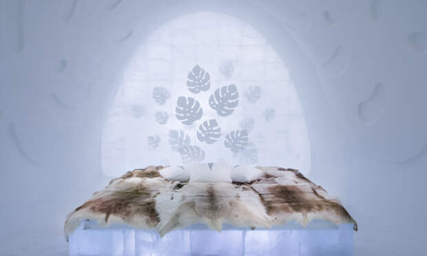 Невероятный ледяной отель Ice Hotel в Швеции