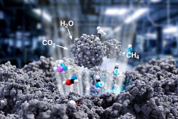 Новый российский композитный катализатор эффективно преобразует CO2 в метан