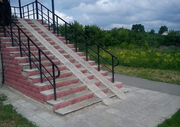 Пандусы в наших городах