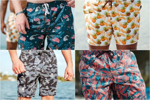 Grunt Style swim trunks for men