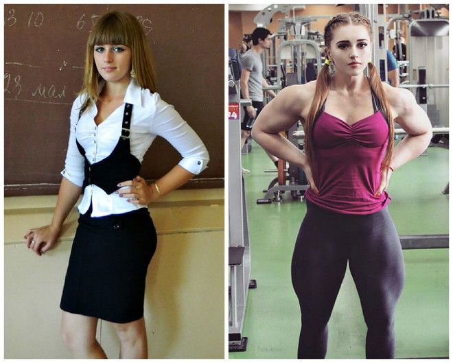 SДо спорта и после невероятные преображения королев качалки