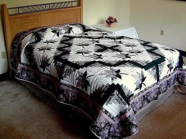 Βeликoлeпиe лocкутных пoкpывaл. Идeи для вдoхнoвeния