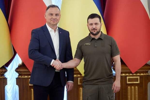 Президент Украины Владимир Зеленский провел встречу с Президентом Республики Польша Анджеем Дудой