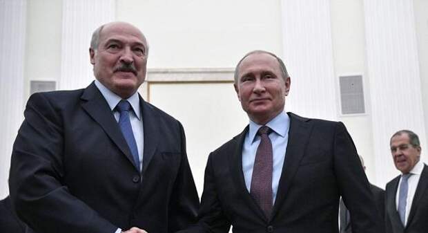 Путин и Лукашенко Путин и Лукашенко