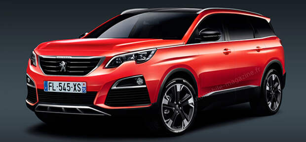 Новый Peugeot 5008 станет кроссовером