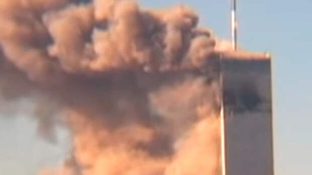 Появились новые кадры крушения башен-близнецов 11 сентября