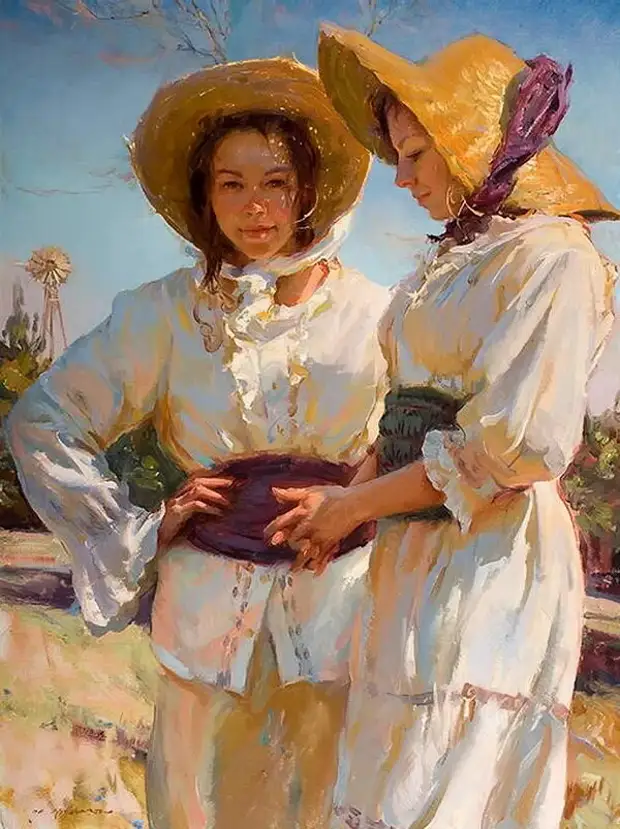 Американский художник Daniel F. Gerhartz