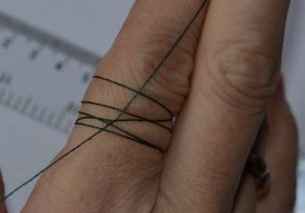 Как измерить размер пальца ниткой