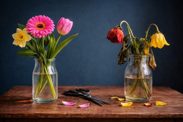 Почему одни букеты живут две недели, а другие вянут за пару дней