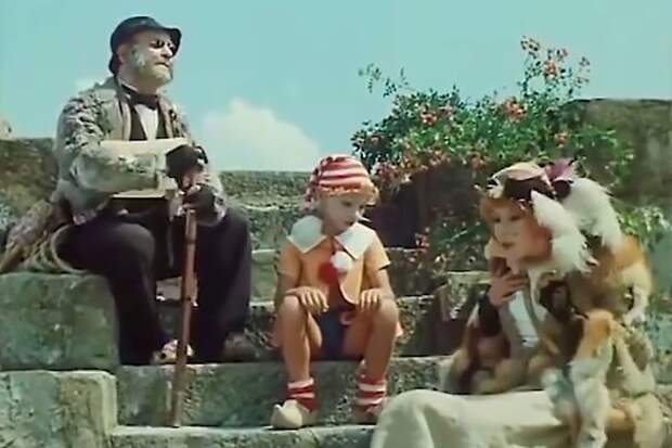 Кадр из фильма "Приключения Буратино" (1975)