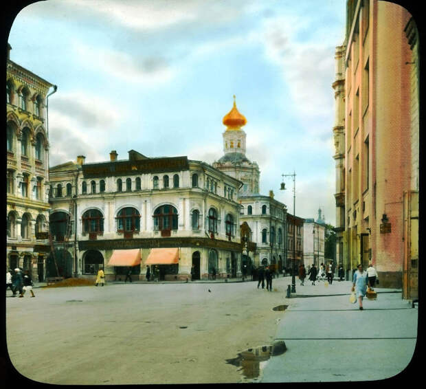 Москва 1931-ого года в цвете! Фотография: Москва 1931 года в цвете на невероятно атмосферных снимках №54 - BigPicture.ru