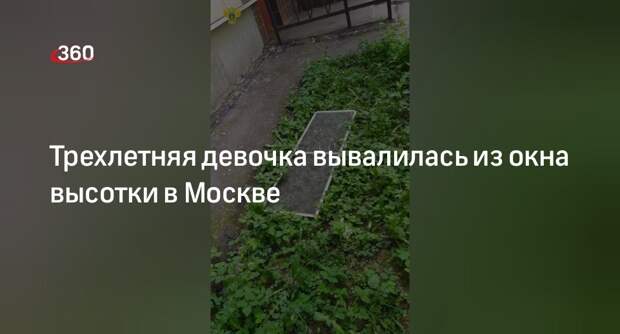 Прокуратура Москвы: девочка оперлась на москитную сетку и выпала с 9-го этажа