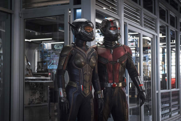 Evangeline Lilly and Paul Rudd, Ant-Man and the Wasp | Photo Credits: Marvel Studios