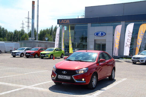 Lada Vesta из парка ЗР: сила сцепления Лада Веста