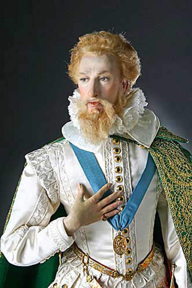 Портрет графа Эссекса.  Роберт Деверо из Исторических деятелей Англии