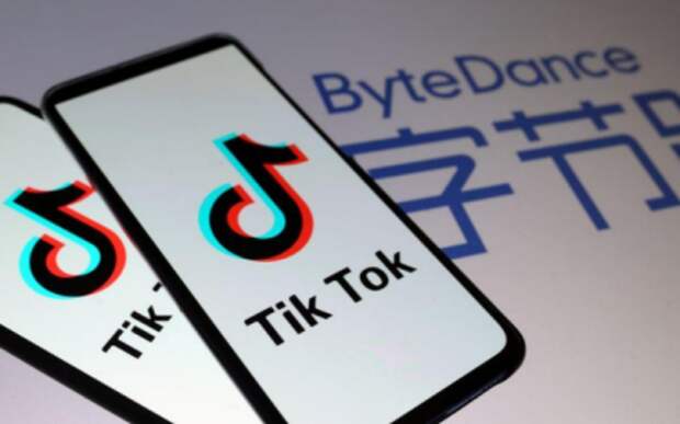 Логотипы TikTok и ByteDance, 27 ноября 2019 года. REUTERS/Dado Ruvic/Illustration
