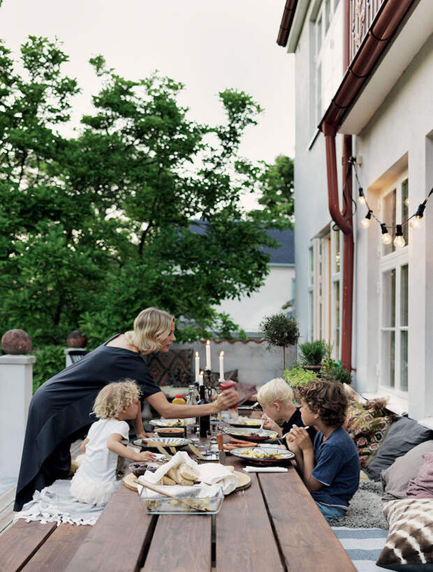Дольче вита по-шведски: дизайн уютного семейного дома в городке Мальме
