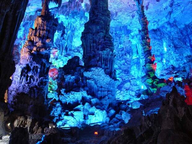 Красочные фотографии Пещеры China_023