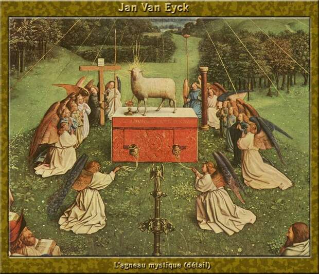 Ян ван Эйк - PO Vp S1 25 Jan Van Eyck-Lagneau mystique (detail)