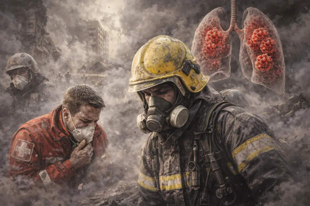 Токсичная пыль с места теракта 11 сентября повысила риск рака легких у спасателей