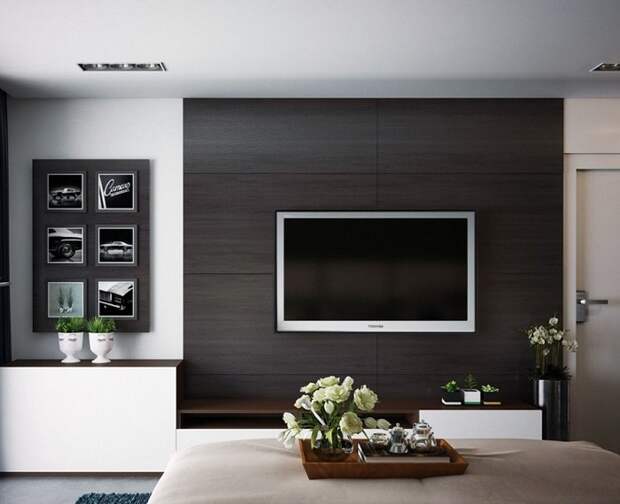 Телевизор - незаменимая часть интерьера. / Фото: design-homes.ru Телевизор - незаменимая часть интерьера. / Фото: design-homes.ru