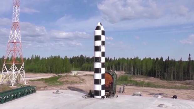 Испытание баллистической ракеты «Сармат»