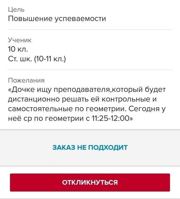 Репетиторство: Россия, наши дни