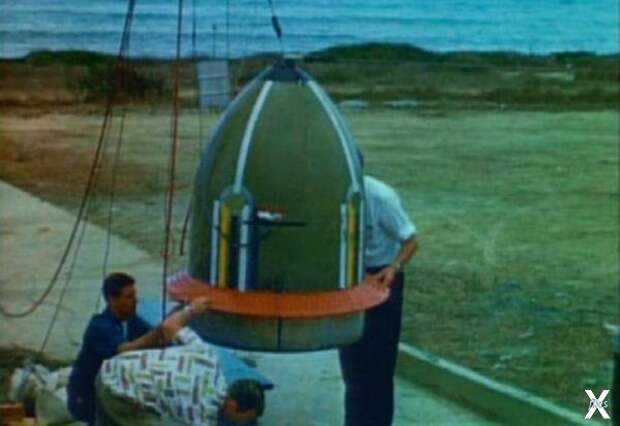 Подготовка летающей «Модели-1» (Model...