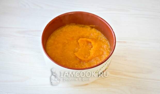 Пюрировать тыкву