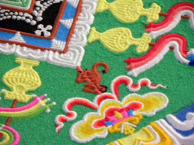 Песочные мандалы: тибетское искусство замысловатых картин