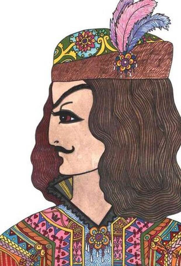 искусство, рисунок, девочка