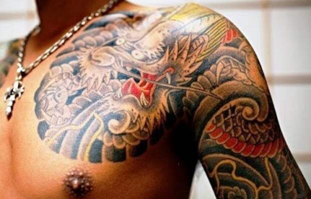 Татуировки якудзы.