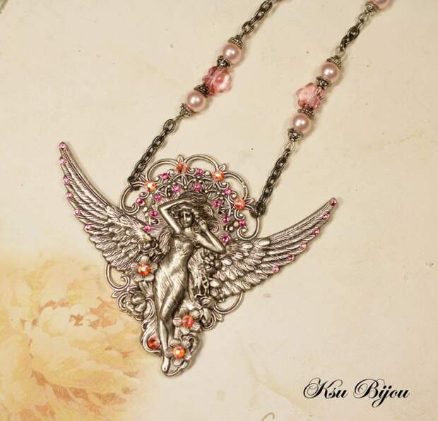 Мастер-класс по созданию винтажного украшения "Богиня"