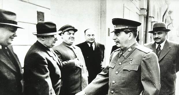 Берия и Сталин