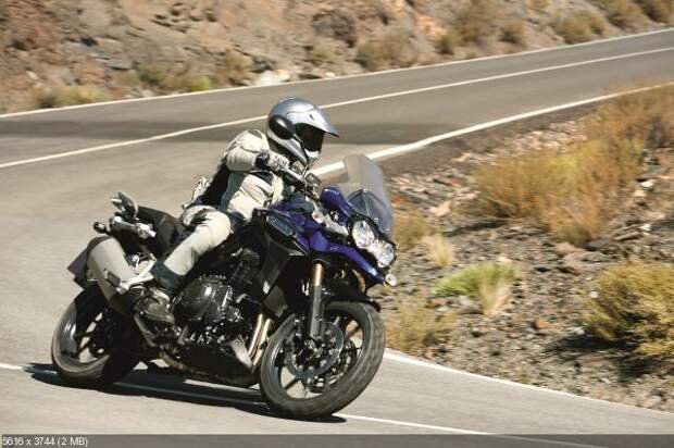 Туристический эндуро Triumph Tiger Explorer 2012