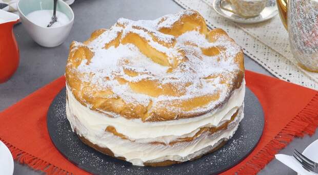 Нежный торт «Карпатка» из заварного теста: безумно вкусный десерт