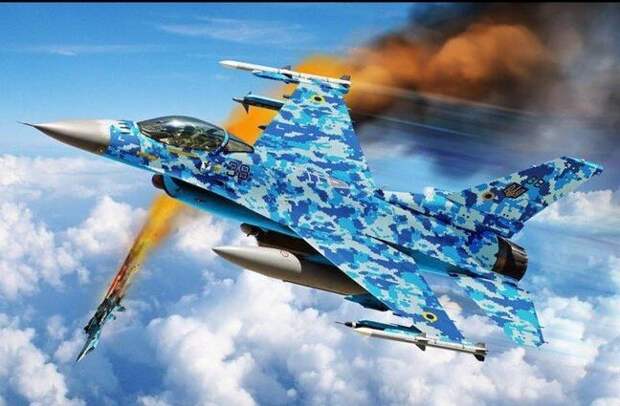 Западная публика раздраженно отреагировала на мое критическое замечание в отношении свежеобученного сине-желтого пилота на F-16.-2