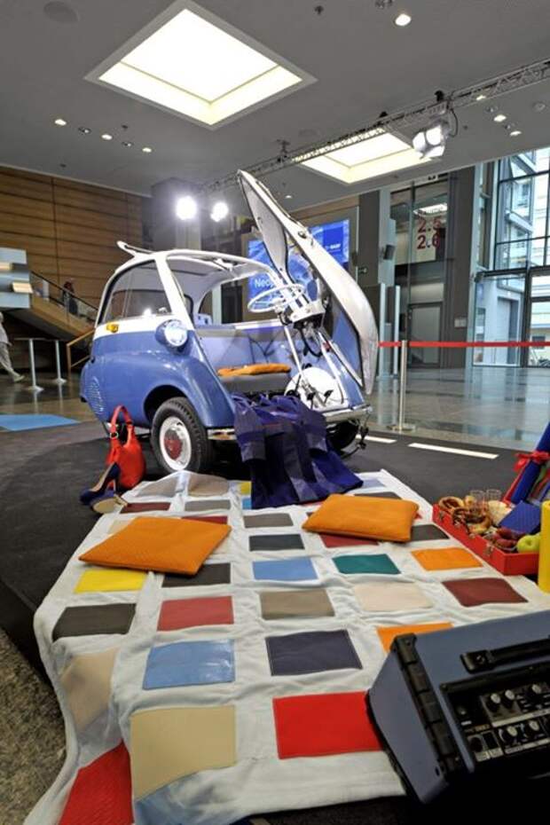 Химики создали концепт-кар на основе BMW Isetta 250. "За Рулем" www.zr.ru MySetta BASF Isetta BMW
