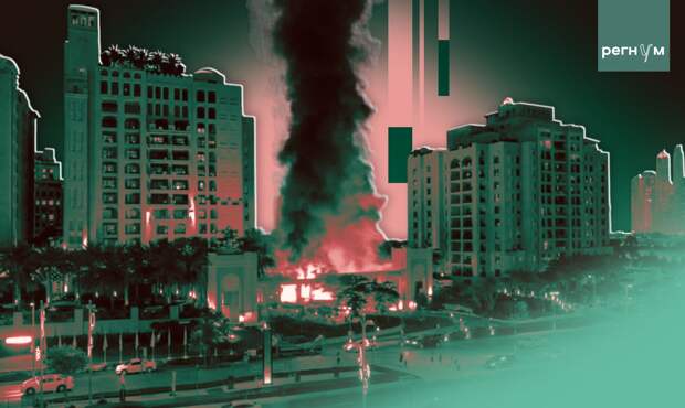 В Дубае обломки после перехвата воздушной цели упали на здание Oracle