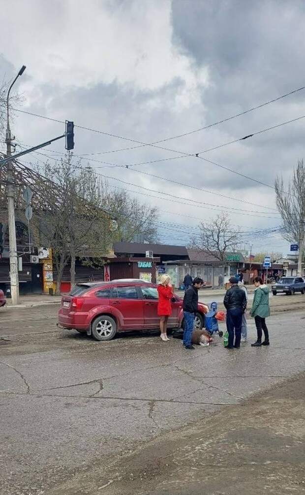 В Мариуполе сбили женщину