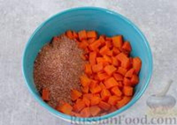 Фото приготовления рецепта: Острая морковь в горчичном масле - шаг №6