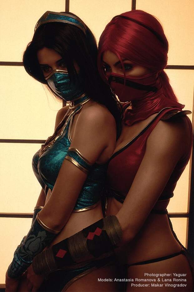 Косплей дня: Китана и Скарлет из Mortal Kombat - Изображение 4