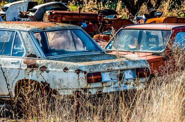 Брошенные авто. Фото: Pixabay.com
