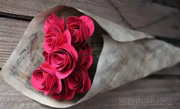 Как сделать розу из бумаги: 4 способа + шаблоны