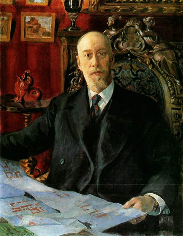 Портрет Н. К. фон Мекка 1913 (543x700, 109Kb)