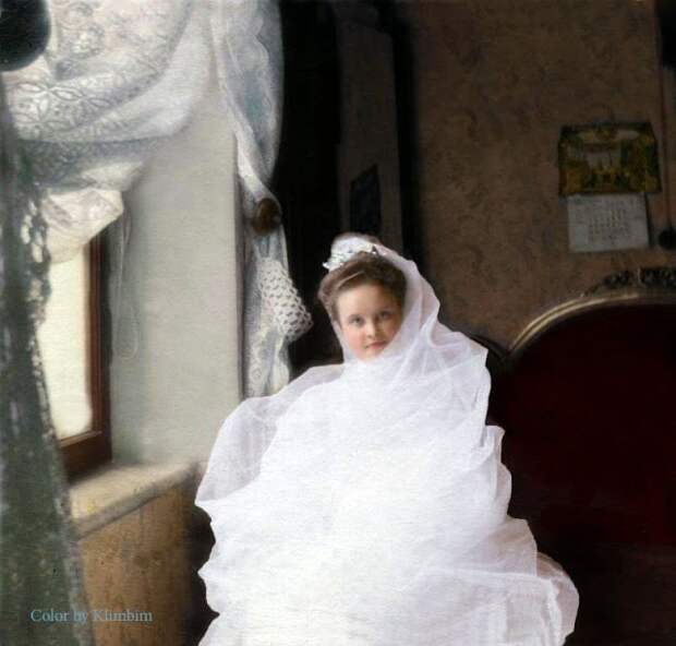 Юная русская невеста, 1903 год архив, женщины, история, красота, россия, фото