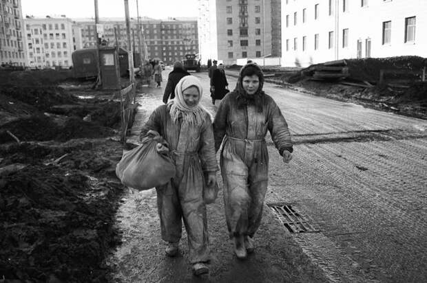 Москва в 1956 году История в фотографиях, СССР, Москва, Длиннопост