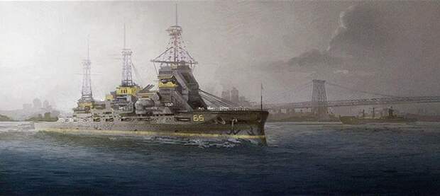 Эсминец «Элдридж». Изображение взято с сайта «http://tainy.net/» 