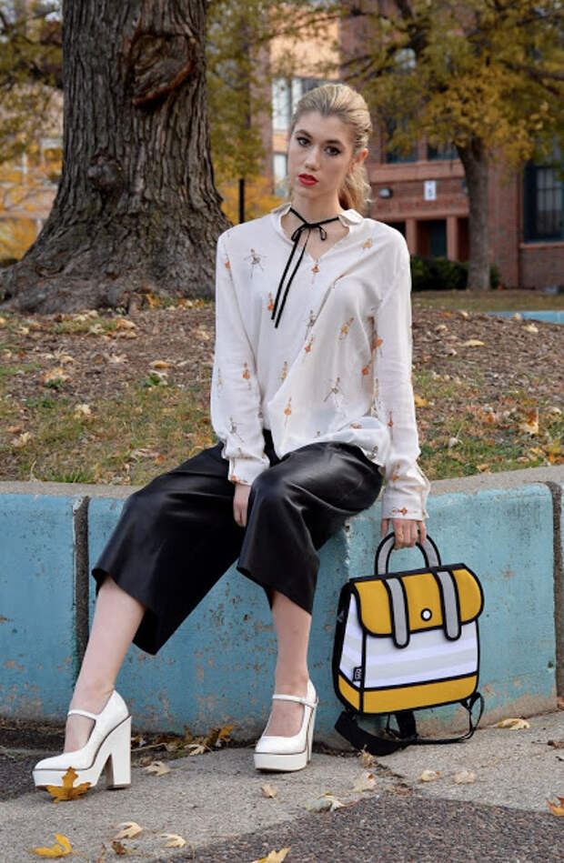 fall outfit ootd, school style, fashion, jump from paper, clueless, 90s fashion, style blog